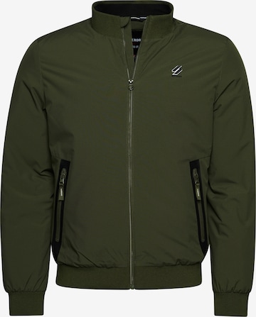 Superdry Tussenjas ' Harrington' in Groen: voorkant