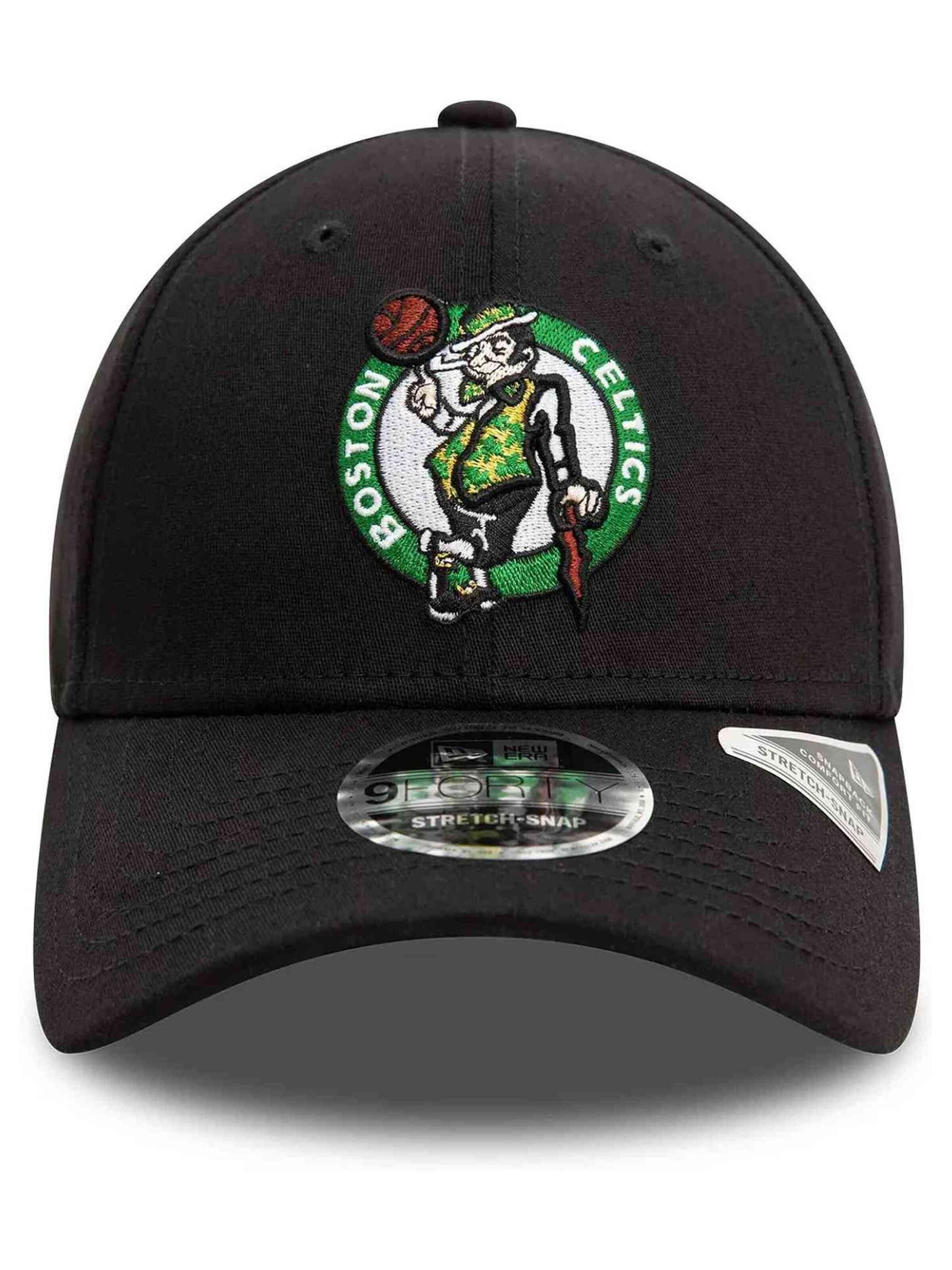 Casquette de sport 'Boston Celtics 9FORTY' NEW ERA en noir