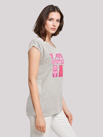 T-shirt 'Valentinstag You're Sweet Gummy Bears' F4NT4STIC en gris