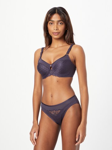 TRIUMPH - Soutien de tecido Soutien 'Azalea' em roxo