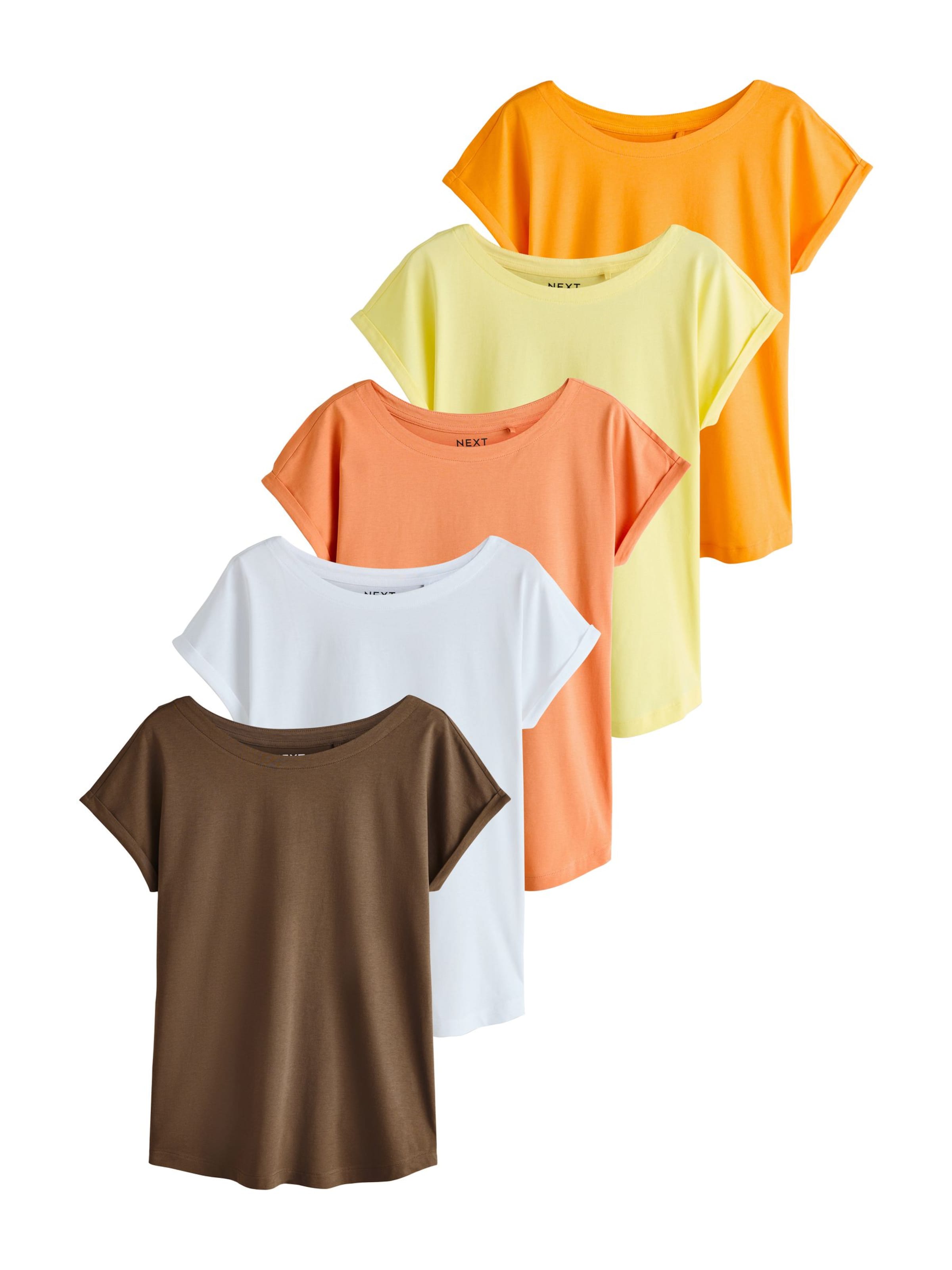 Next Футболка в Коричневый: спереди