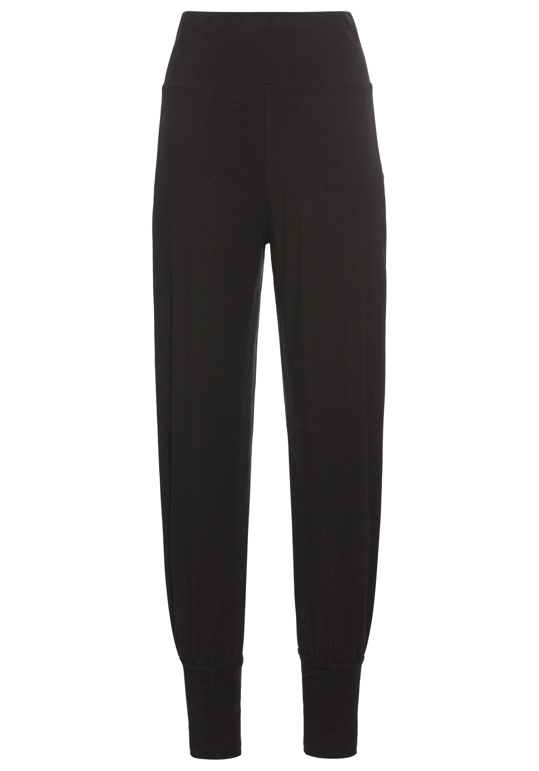 FAYN SPORTS Tapered Workout Pants in Black