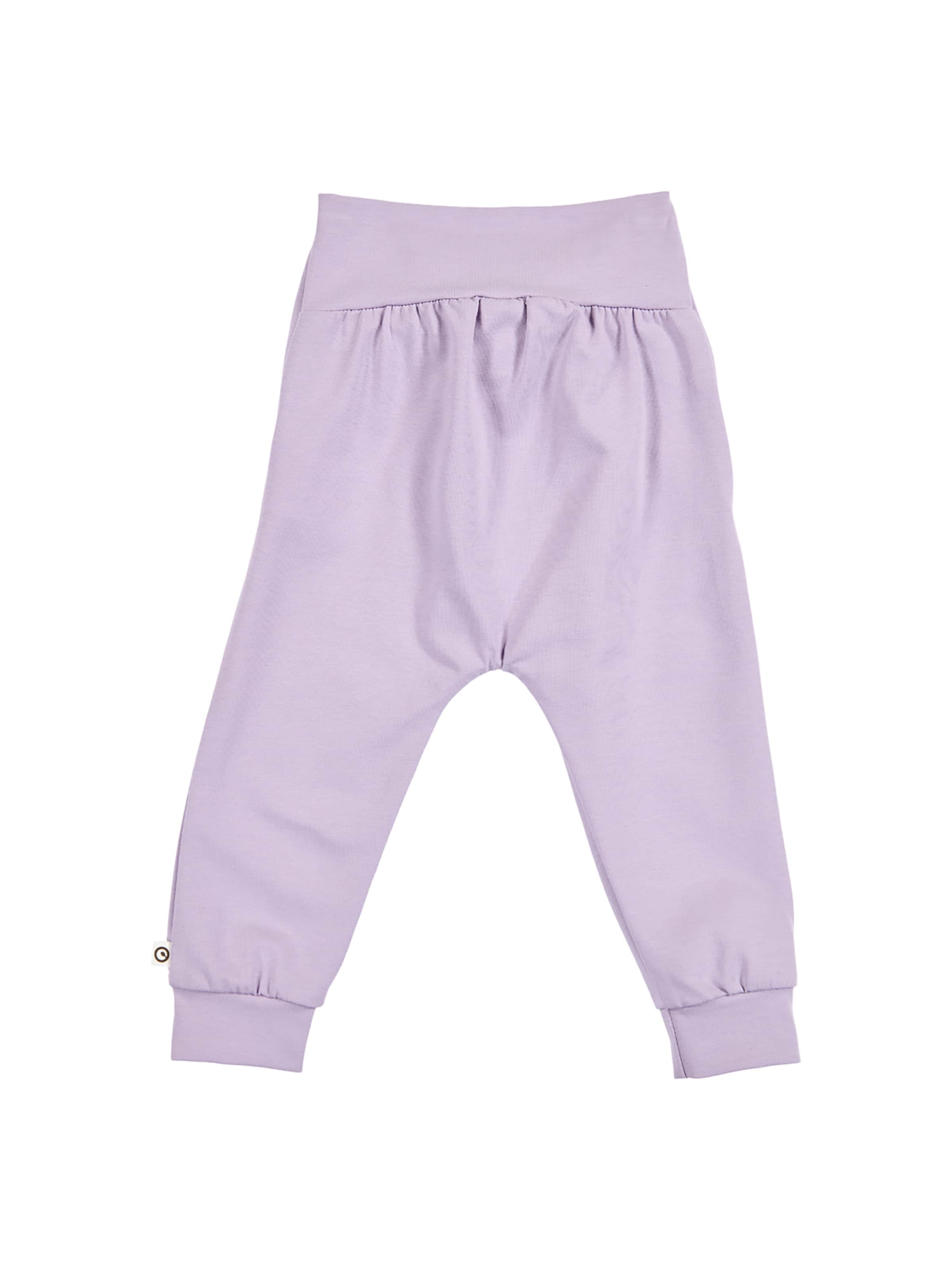 Tapered Pantaloni di Müsli by GREEN COTTON in lilla