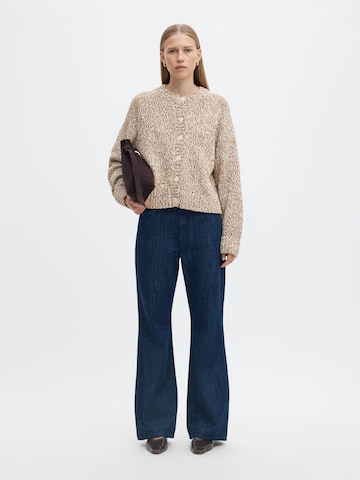 SELECTED - Cárdigan en beige