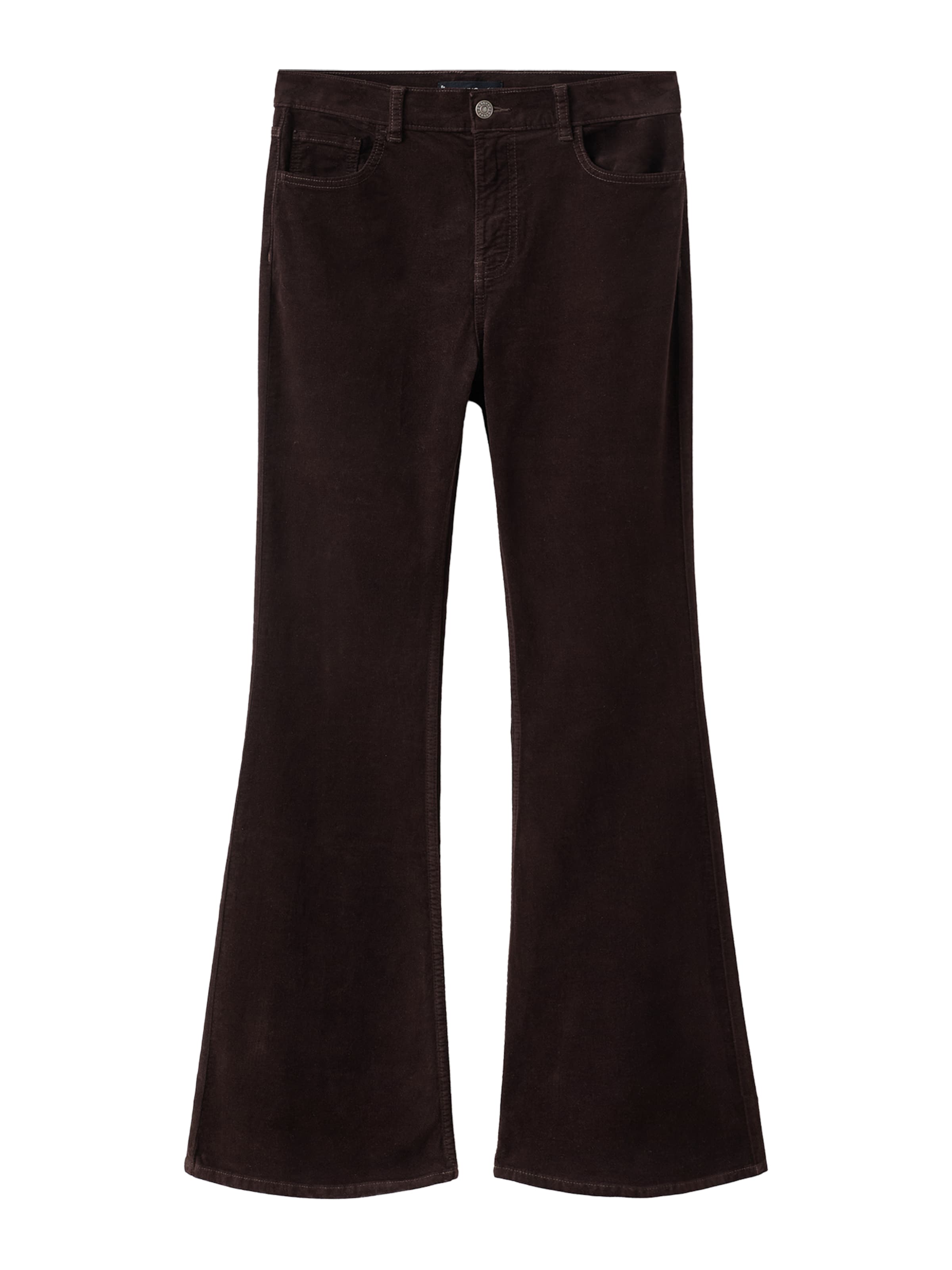 Evazați Jeans 'Violetav' de la MANGO pe maro: față