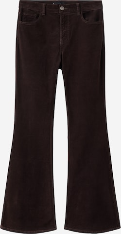 MANGO Levenevä Farkut 'Violetav' värissä ruskea: etupuoli