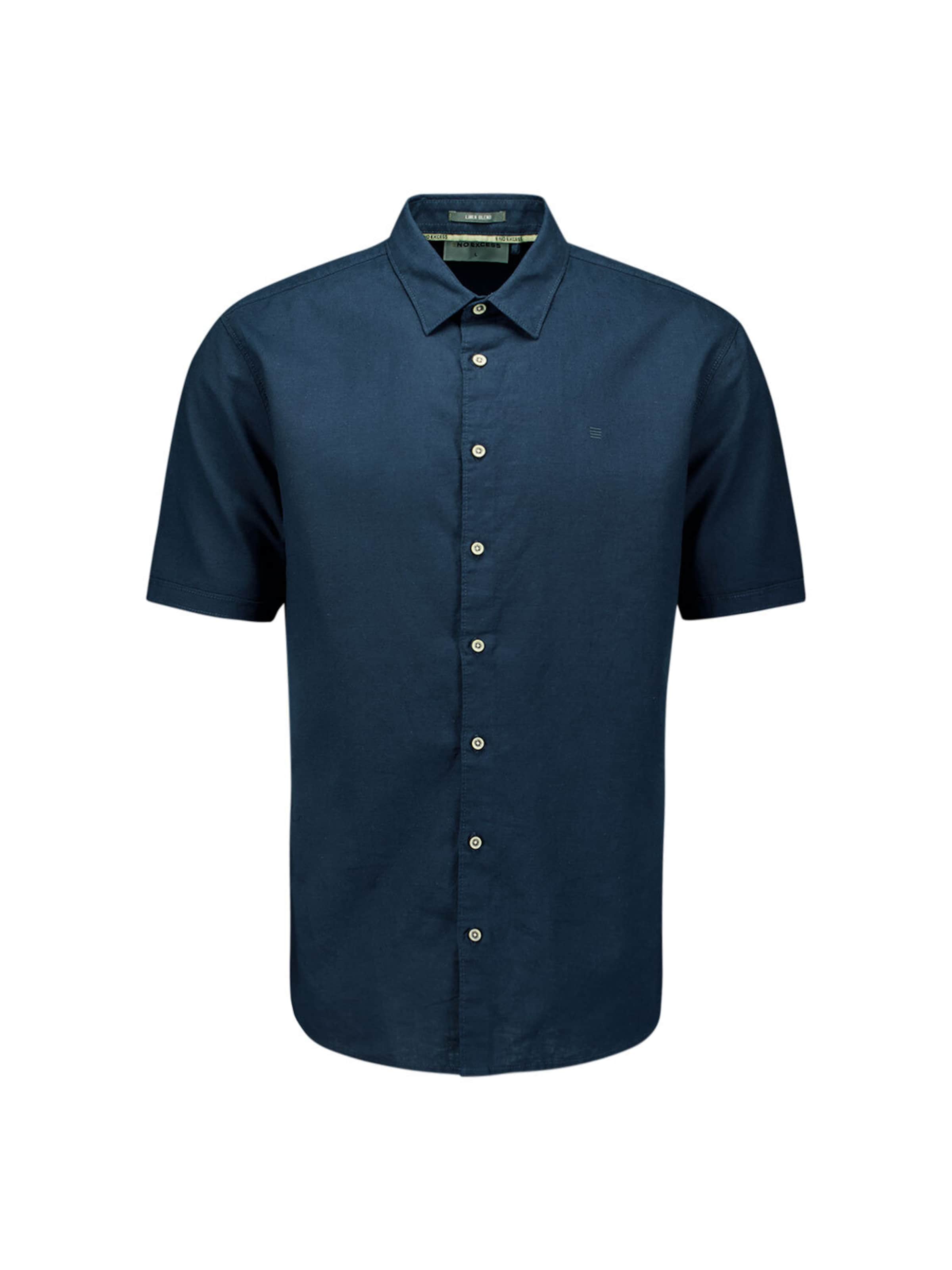 No Excess Hemd in Blau: Vorderseite