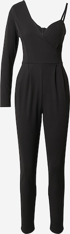 WAL G. Jumpsuit 'EWAN' in Black: front