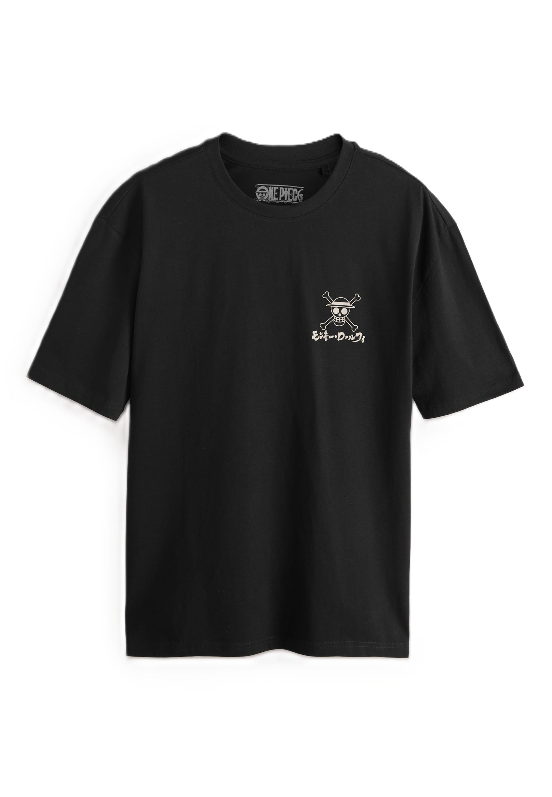 Next Póló 'One Piece' - fekete: elől