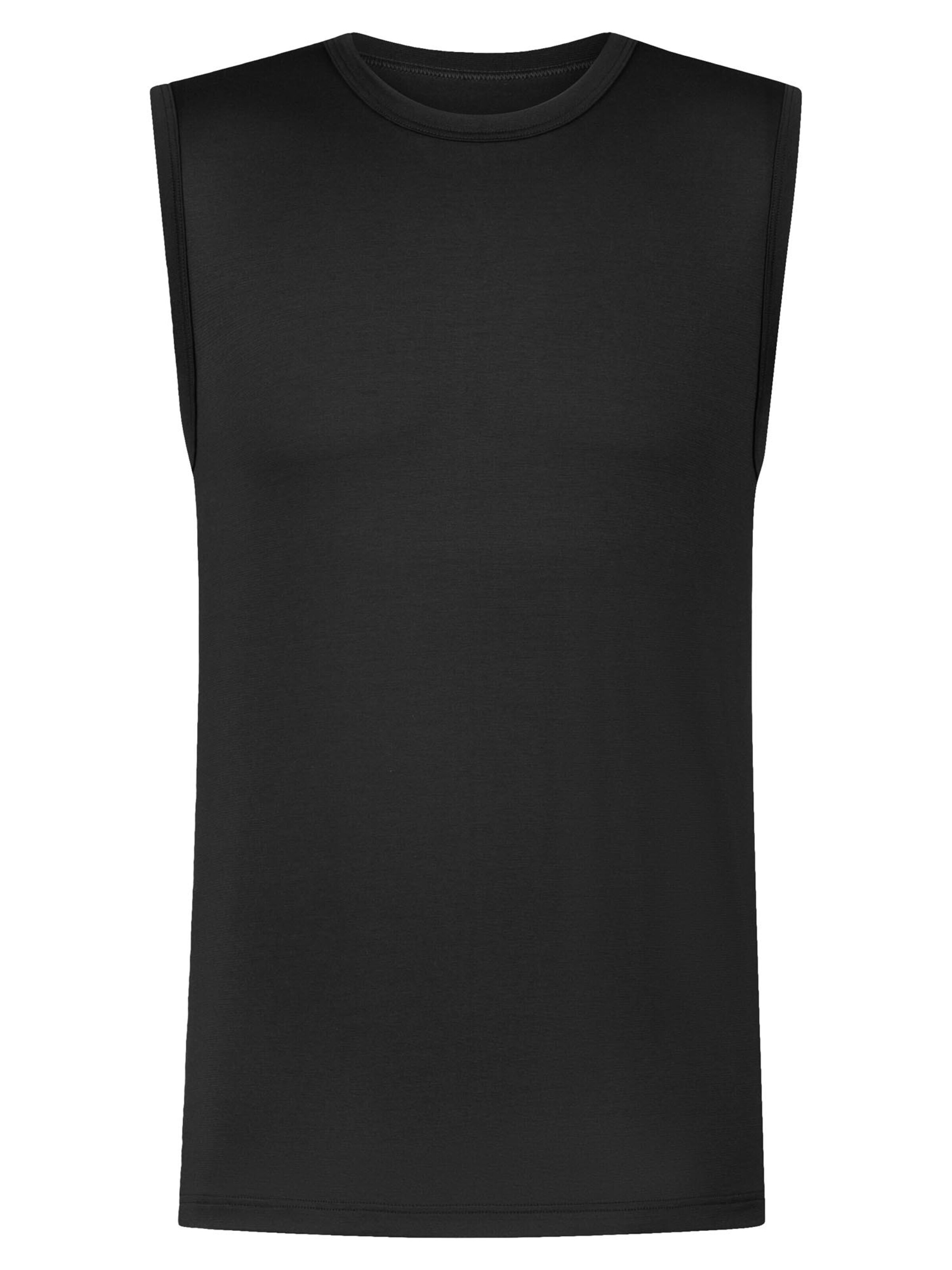 Mey Unterhemd 'Iconic Modal'‌‌‌‌‌‌‌‌ in Schwarz: Vorderseite