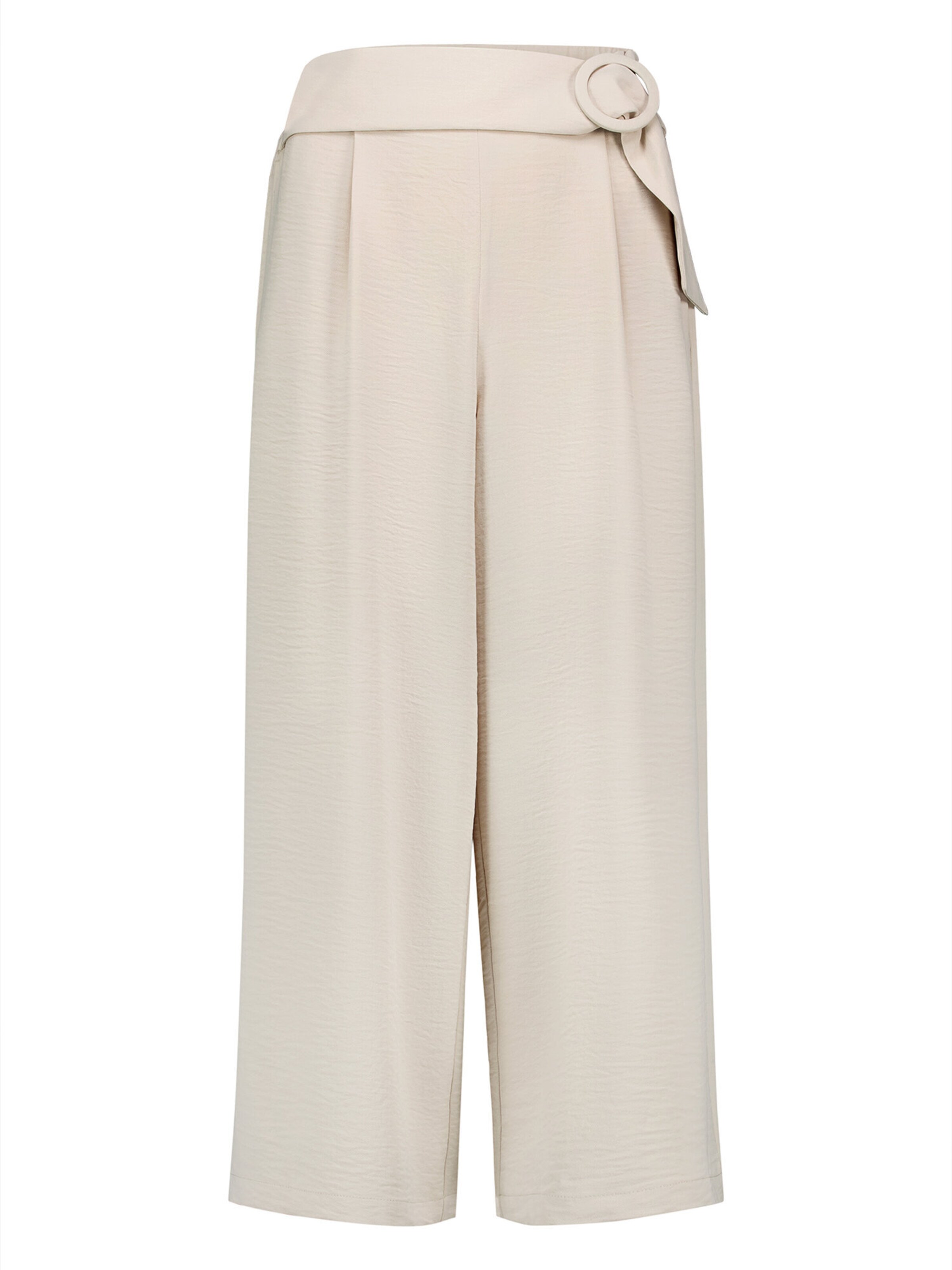 zero Broek in Beige: voorkant