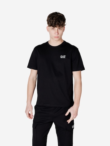 Maglietta '7M000567 AF10375' di EA7 Emporio Armani in nero: frontale