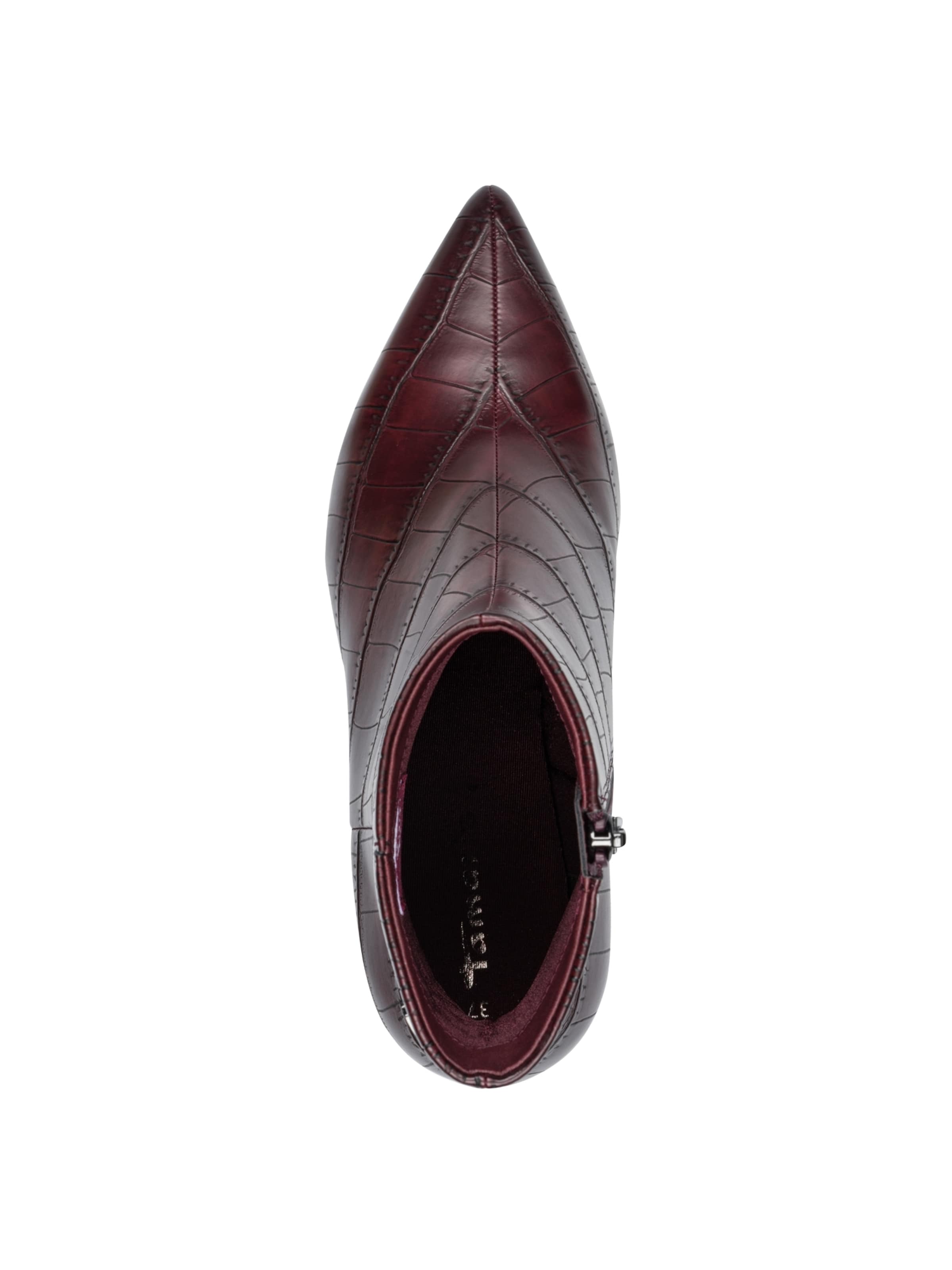 Bottines Tamaris en rouge