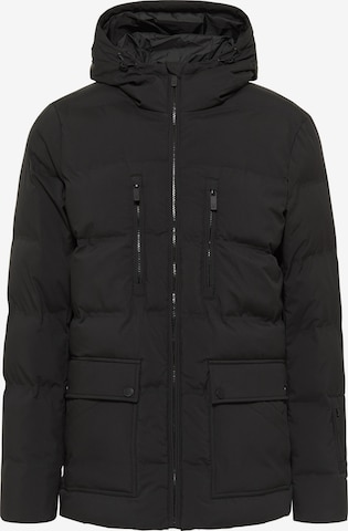 TUFFSKULL Winter Jacket in Black: front