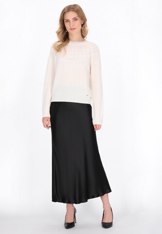 DreiMaster Klassik Svetr – bílá