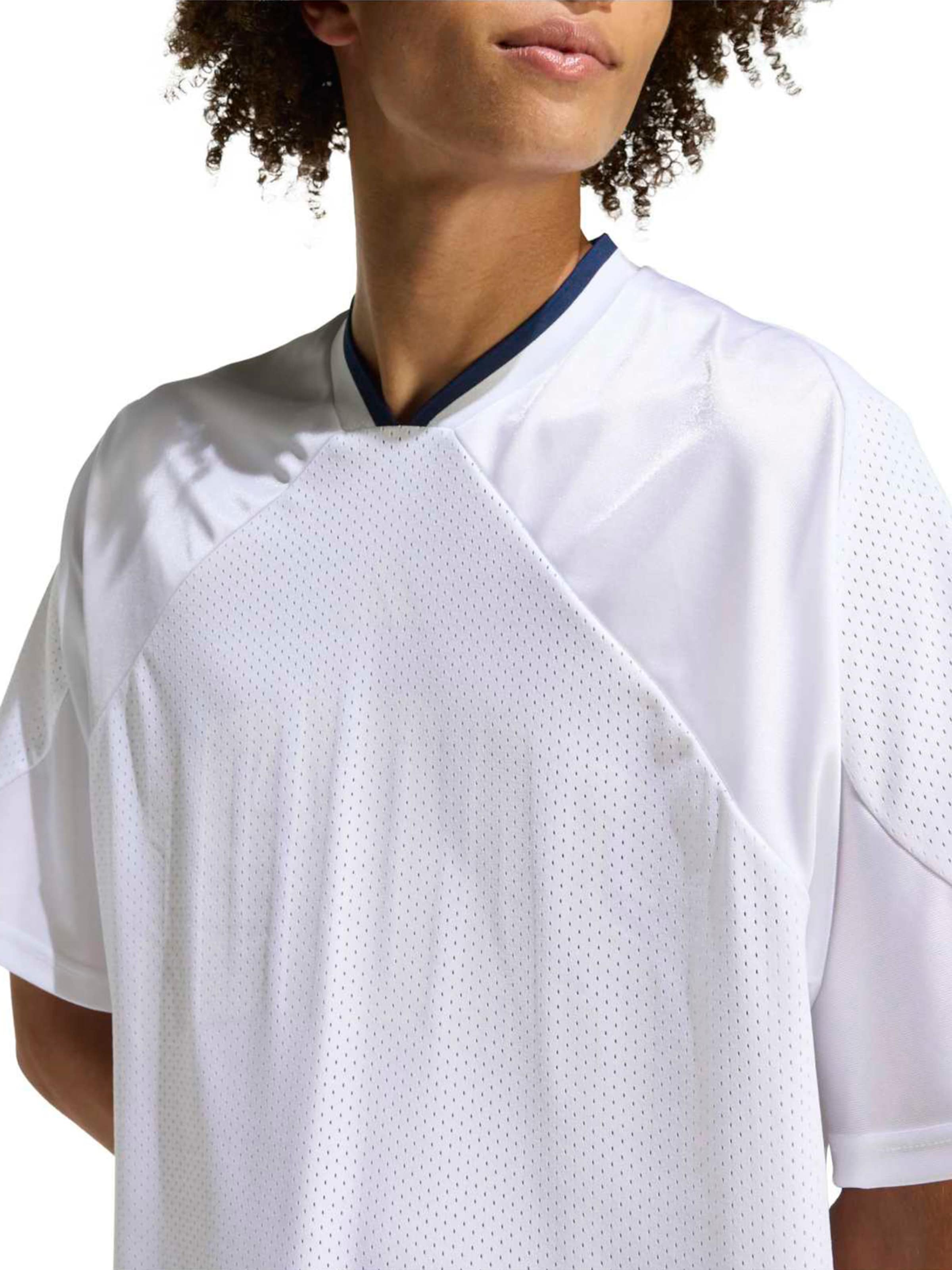 T-Shirt fonctionnel 'STA SEAS' ADIDAS SPORTSWEAR en blanc