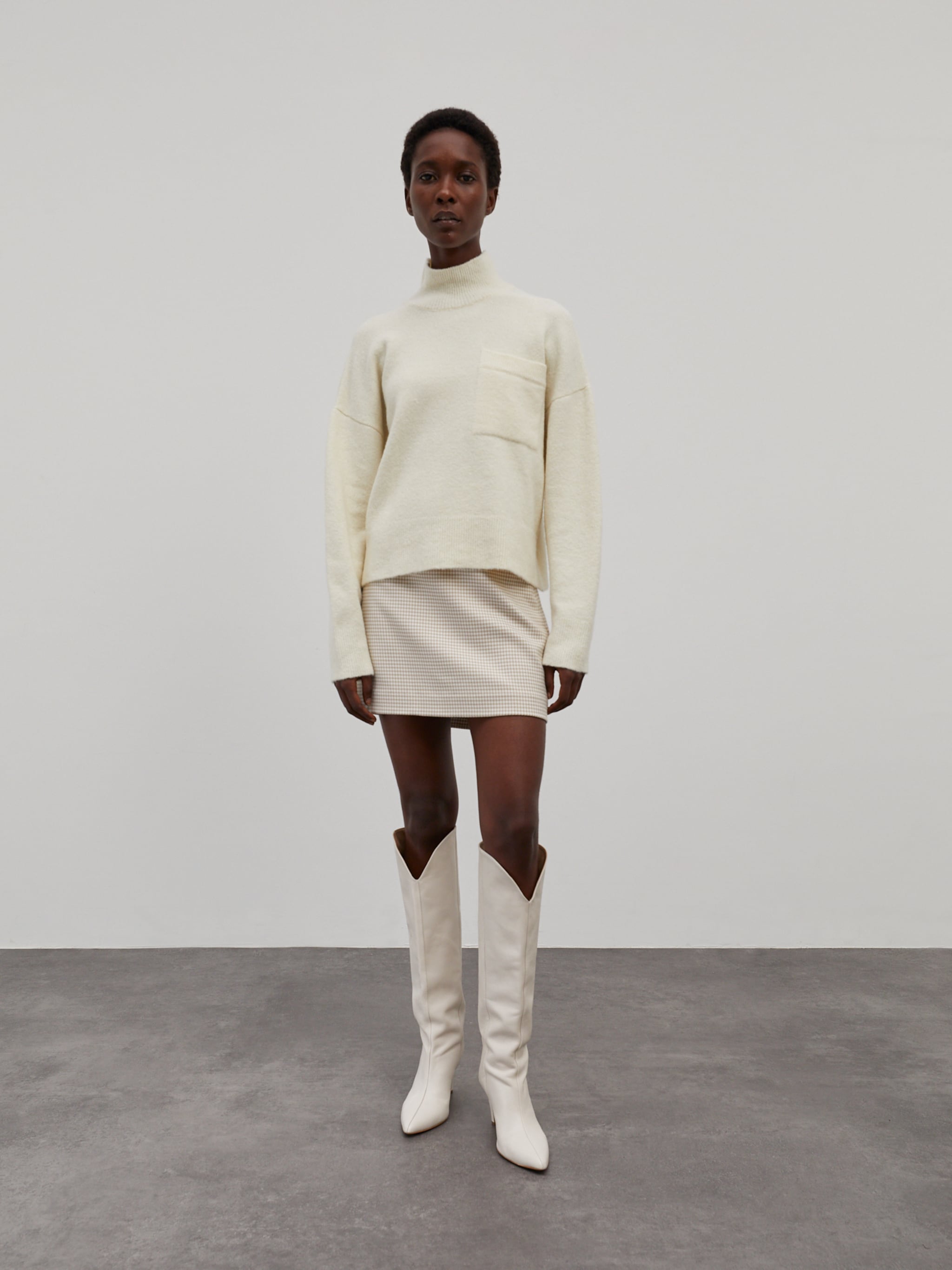 EDITED Produits Pull-over 'Wynter' crème
