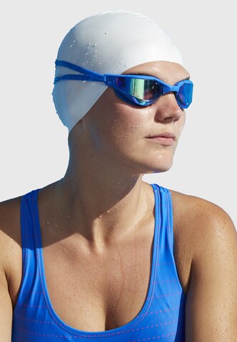 BECO the world of aquasports Schwimmbrille 'CADIZ MIRROR' in Blau: Vorderseite