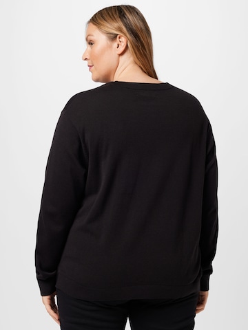 Calvin Klein Curve Sweater in Black