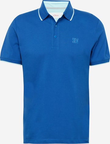 s.Oliver Shirt in Blau: predná strana