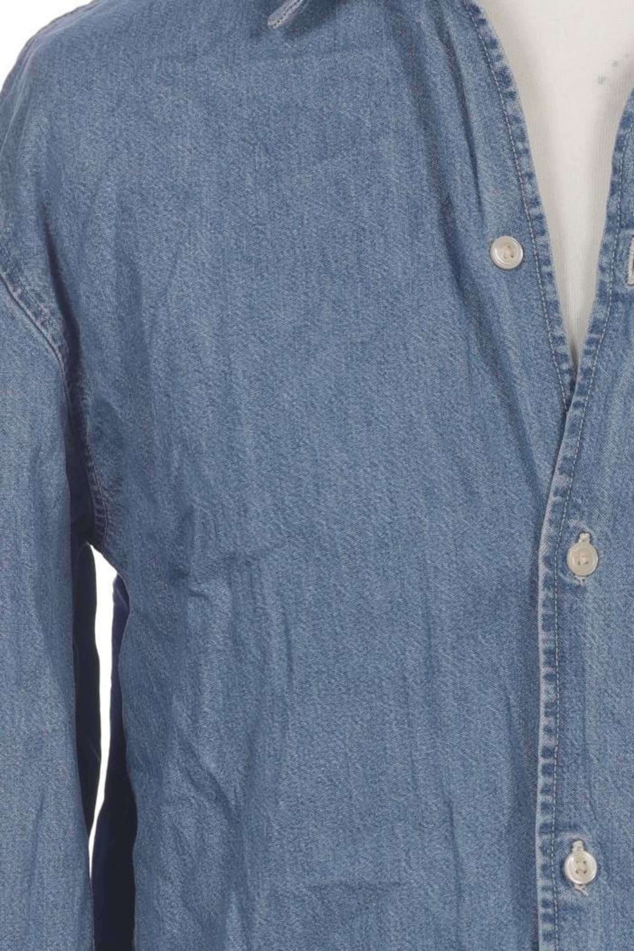 WEEKDAY Hemd M in Blau