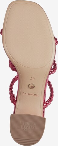 TAMARIS Mules in Pink