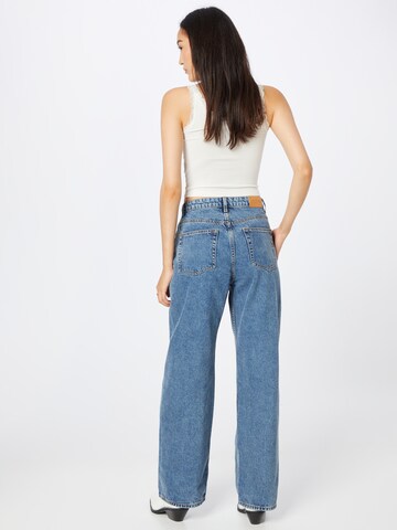 Monki Wide Leg Jeans in Blau