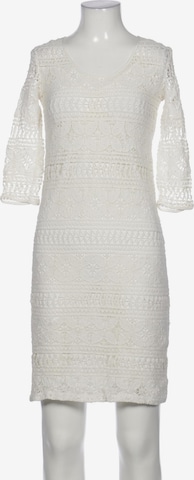 Gold Hawk Dress in M in White: front