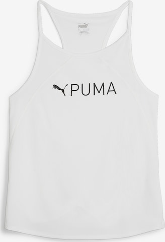 Top sportivo di PUMA in bianco: frontale