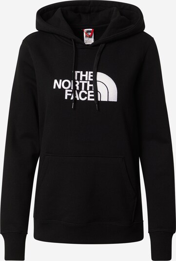 THE NORTH FACE Sweatshirt 'Drew Peak' in schwarz / weiß, Produktansicht