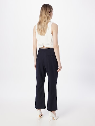 3.1 Phillip Lim Flared Pleated Pants in Blue