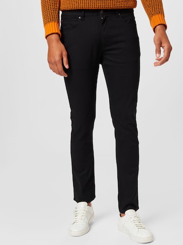 HUGO Slimfit Jeans i svart: forside