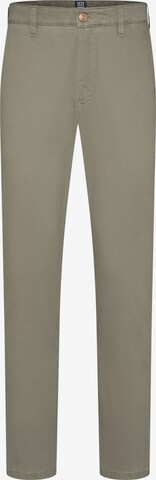 Coupe slim Pantalon chino MEYER en gris : devant