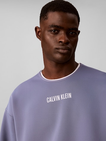 Calvin Klein Sport Sportsweatshirt in Blau