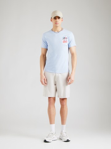 Key Largo Shirt 'Vibes' in Blue
