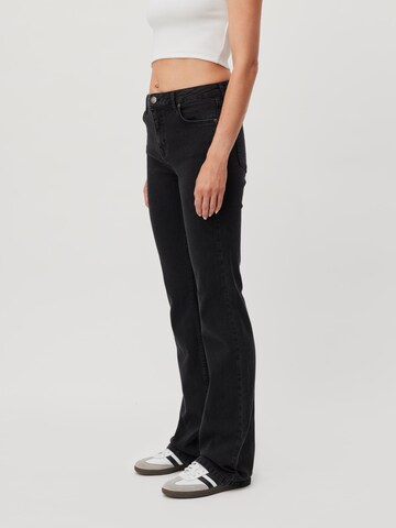 LeGer by Lena Gercke Flared Jeans 'Leyla' in Black