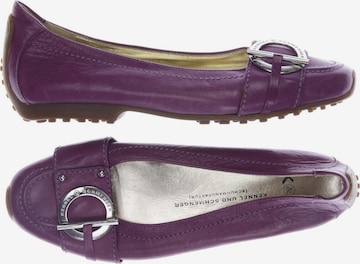 Kennel & Schmenger Flats & Loafers in 37 in Purple: front
