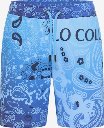 Carlo Colucci Pants 'De Chiusole' in Blue: front