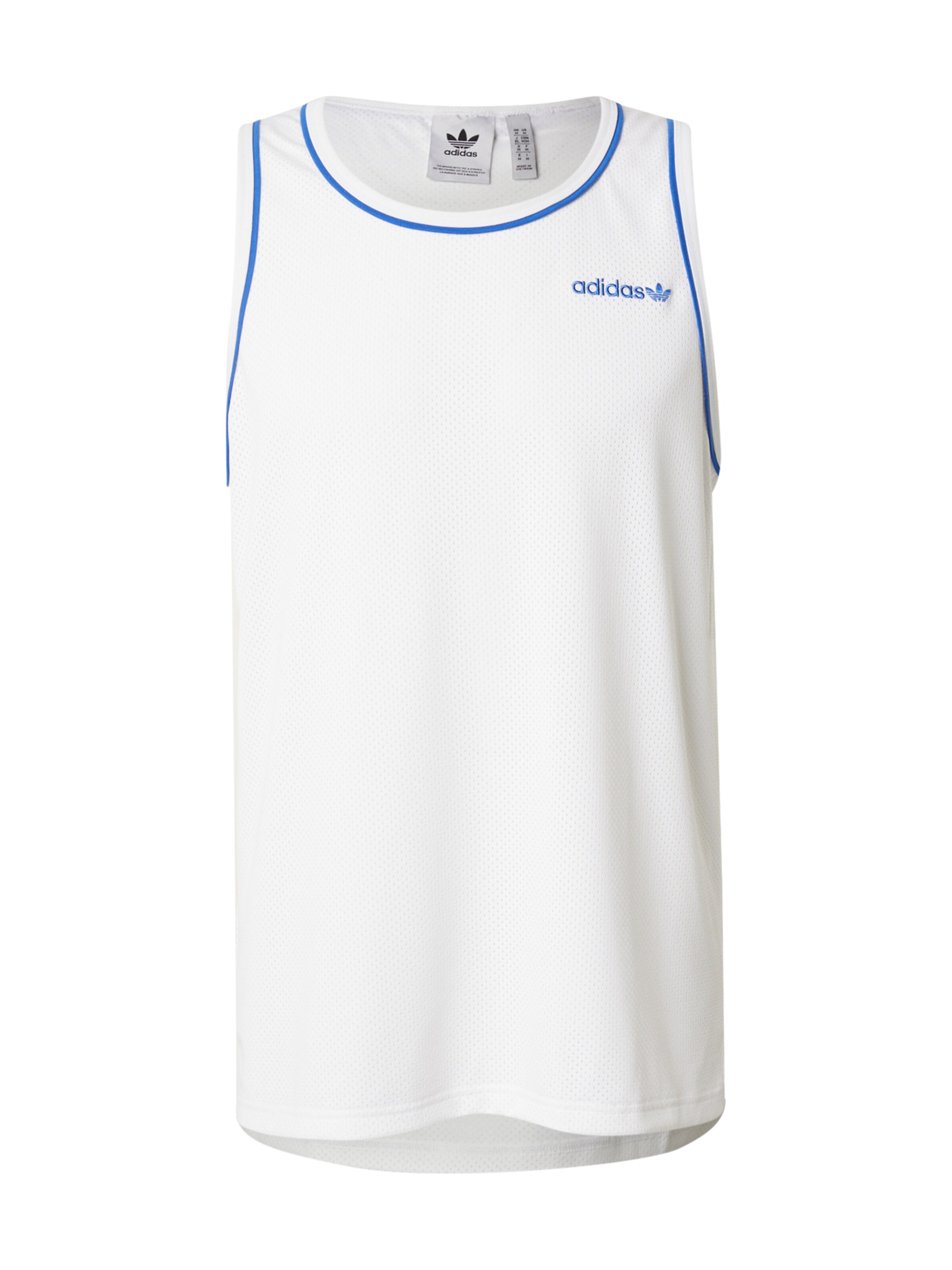 Maglietta di ADIDAS ORIGINALS in bianco: frontale