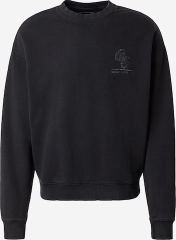 GUESS - Sudadera en negro: frente