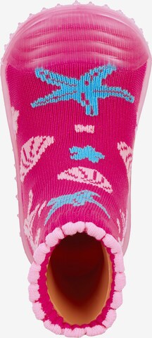 STERNTALER Slippers 'Sealife' in Pink