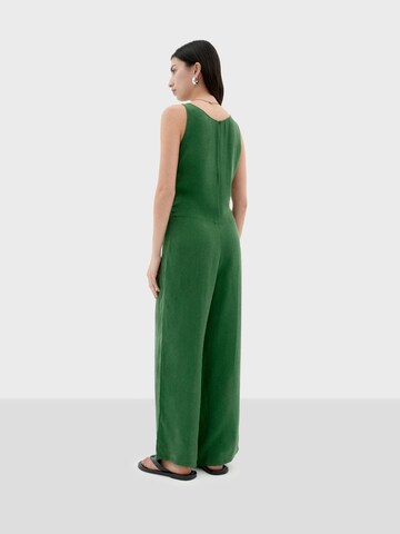 Tuta jumpsuit ' ADRIANA ' di Thinking MU in verde