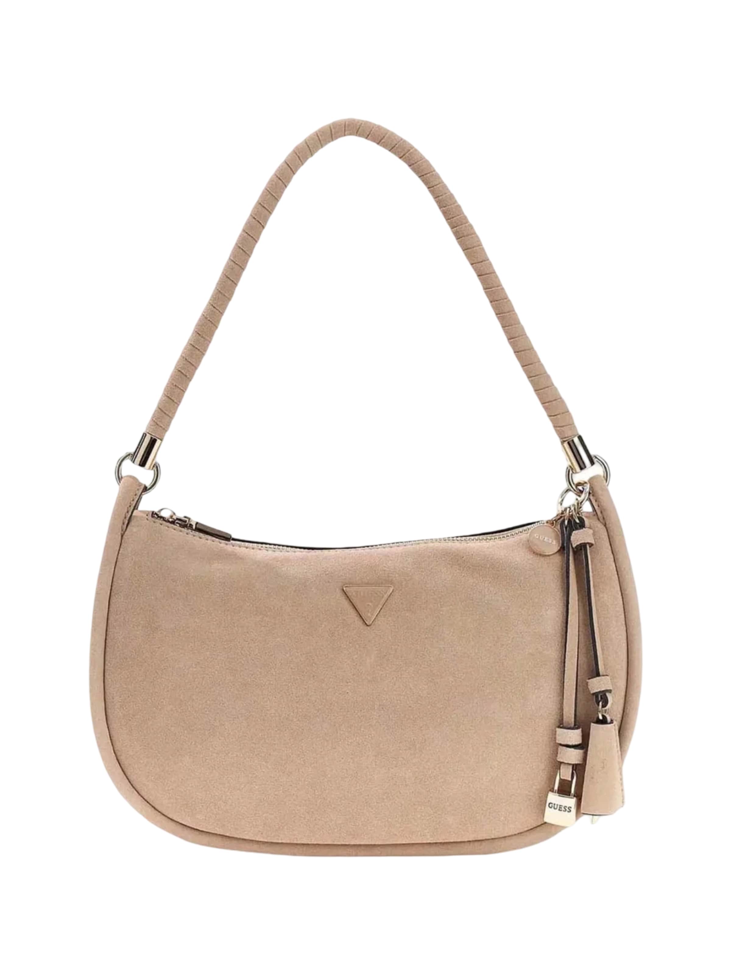 GUESS Skuldertaske 'DANYA HOBO SHOULDER BAG HWSG99 18010' i One Size i taupe, Produktvisning