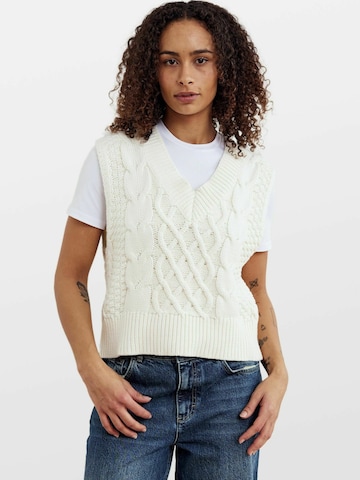 Gilet ' Gio ' Noella en beige : devant