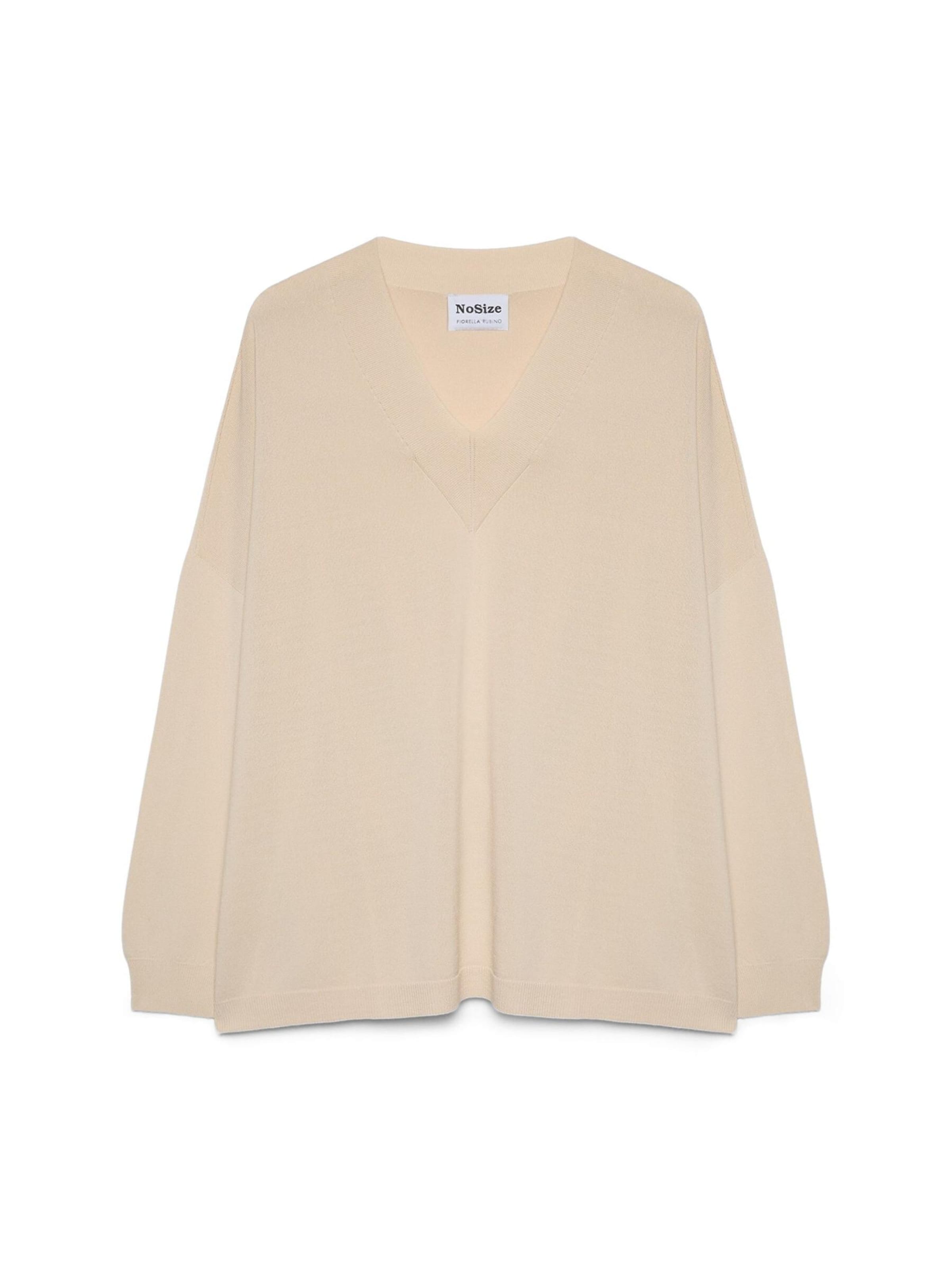 Fiorella Rubino Trui in Beige: voorkant