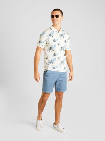 JACK & JONES Poloshirt 'CHILL' in Weiß