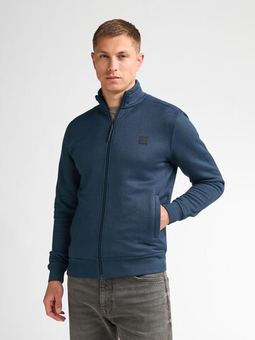 PETROL INDUSTRIES MEN Sweat jacket in Blue: front