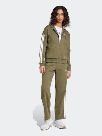 ADIDAS SPORTSWEAR Спортивная кофта 'Essentials' в Зеленый: спереди