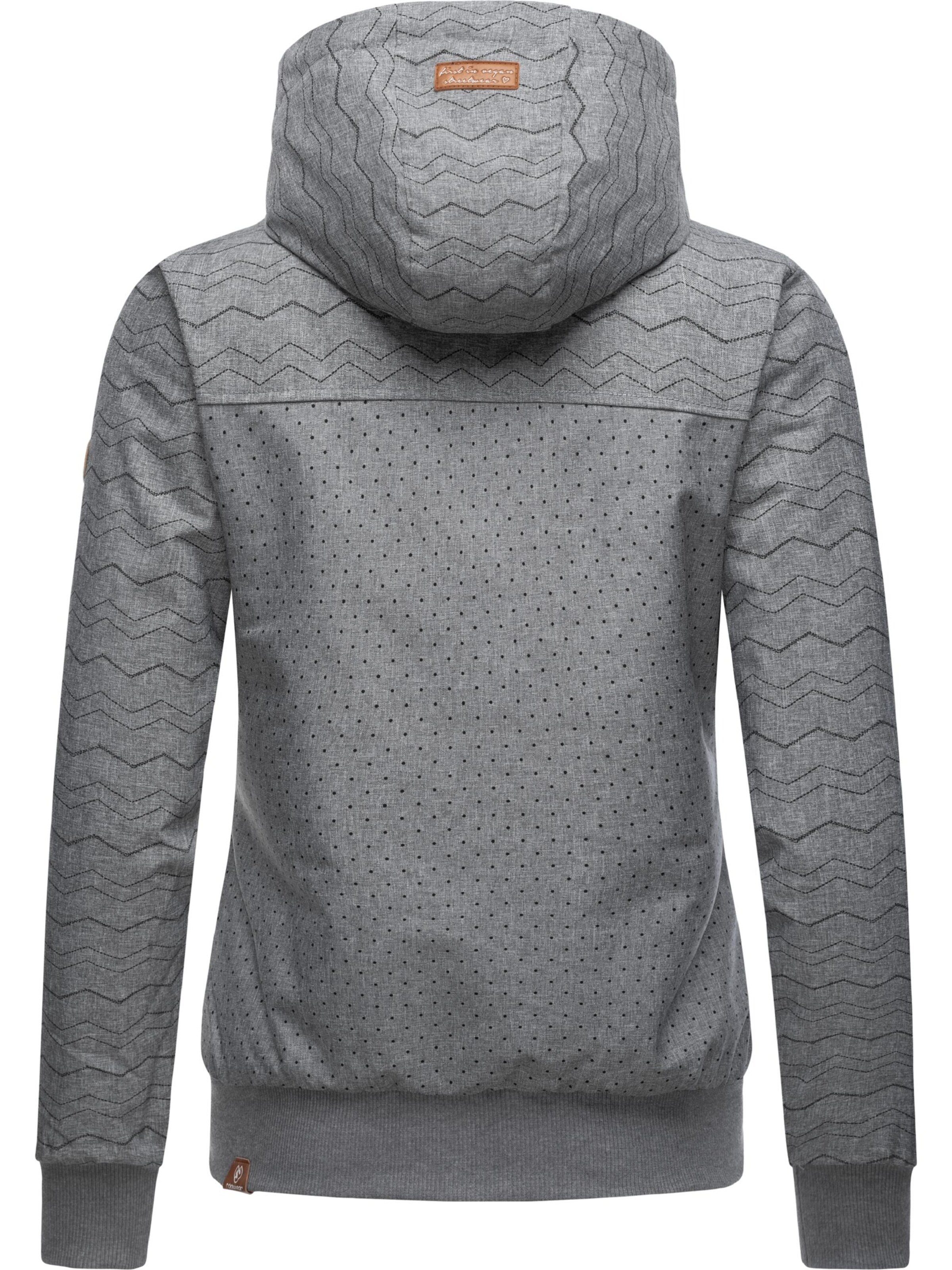 Ragwear Between-season jacket 'Nuggie' in Grey