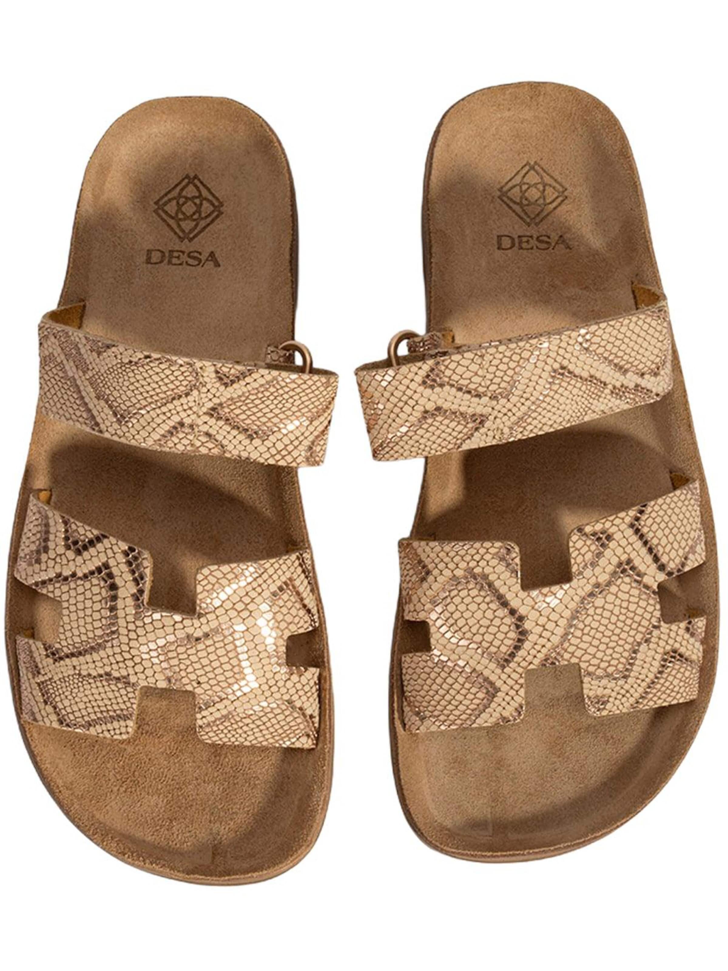 Desa Mule 'Keilrutschen' in Beige